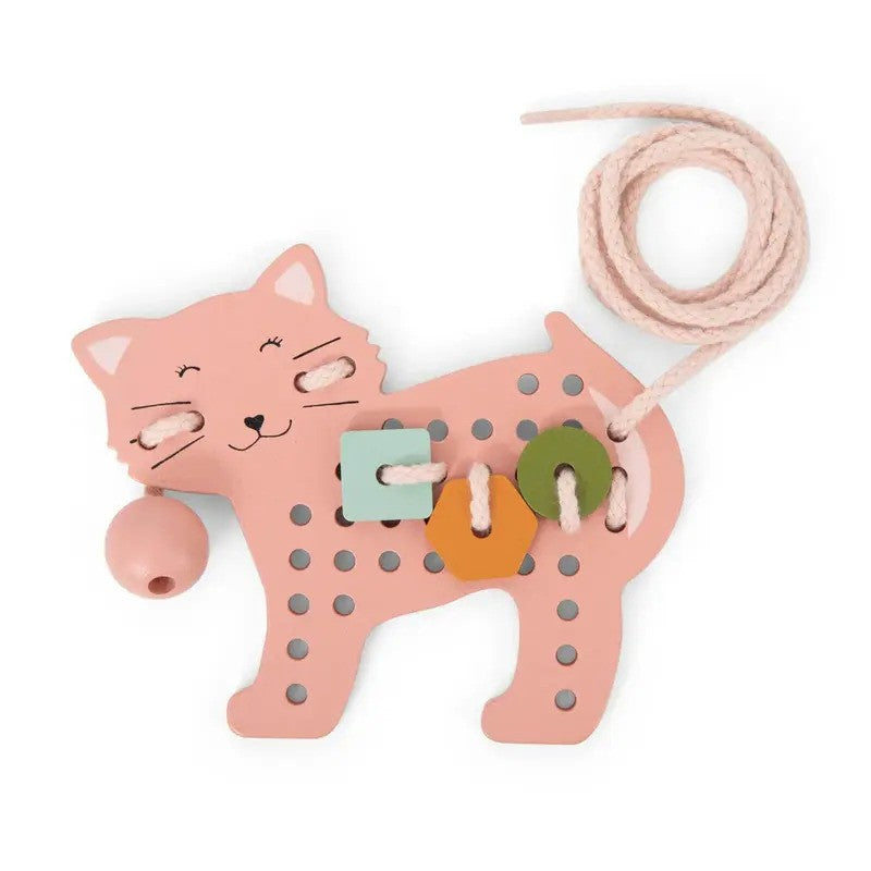 Trixie Wooden Animal Lacing Game (3Yrs-Plus)