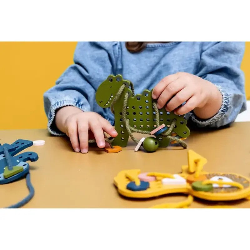 Trixie Wooden Animal Lacing Game (3Yrs-Plus)
