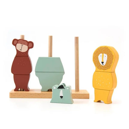 Trixie Wooden Animal Puzzle Stacker (12m-Plus)