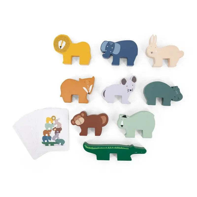 Trixie Wooden Animal Stacking Game (18m-Plus)