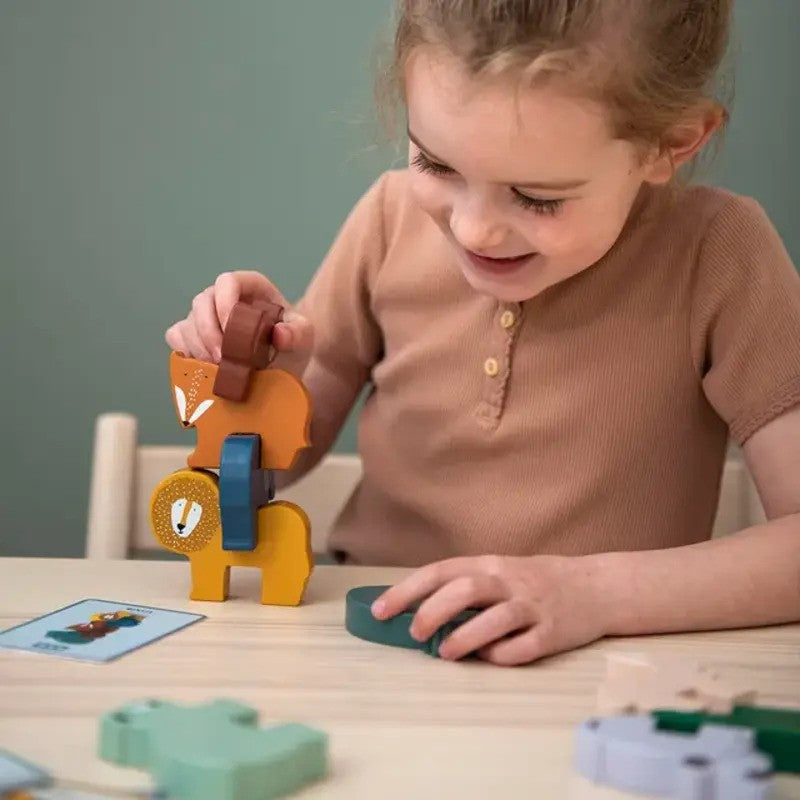 Trixie Wooden Animal Stacking Game (18m-Plus)
