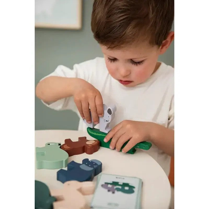 Trixie Wooden Animal Stacking Game (18m-Plus)