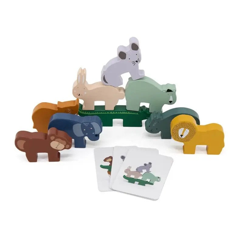 Trixie Wooden Animal Stacking Game (18m-Plus)