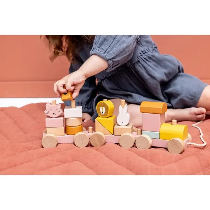 Trixie Wooden Animal Train Mrs. Cat