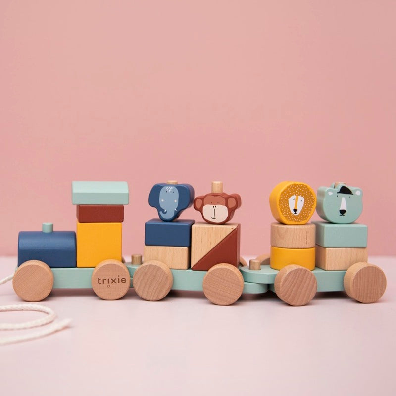 Trixie Wooden Animal Train