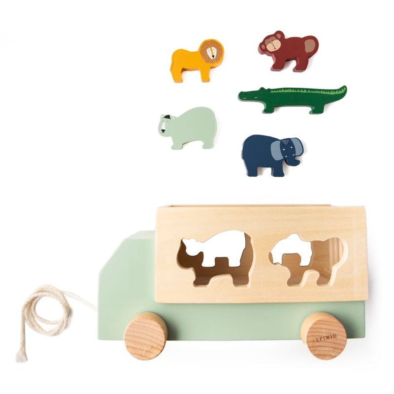 Trixie Wooden Animal Truck