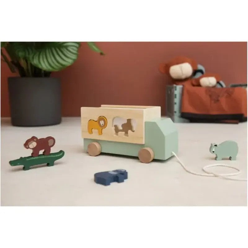 Trixie Wooden Animal Truck