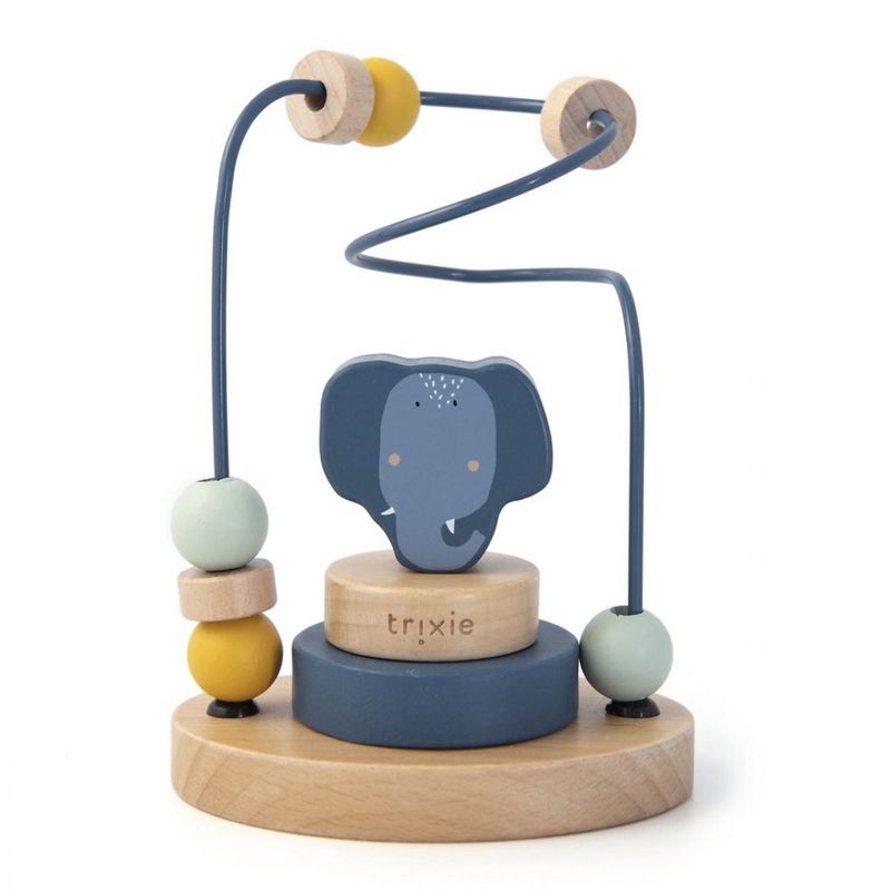 Trixie Wooden Beads Maze Mrs. Elephant (12m- Plus)