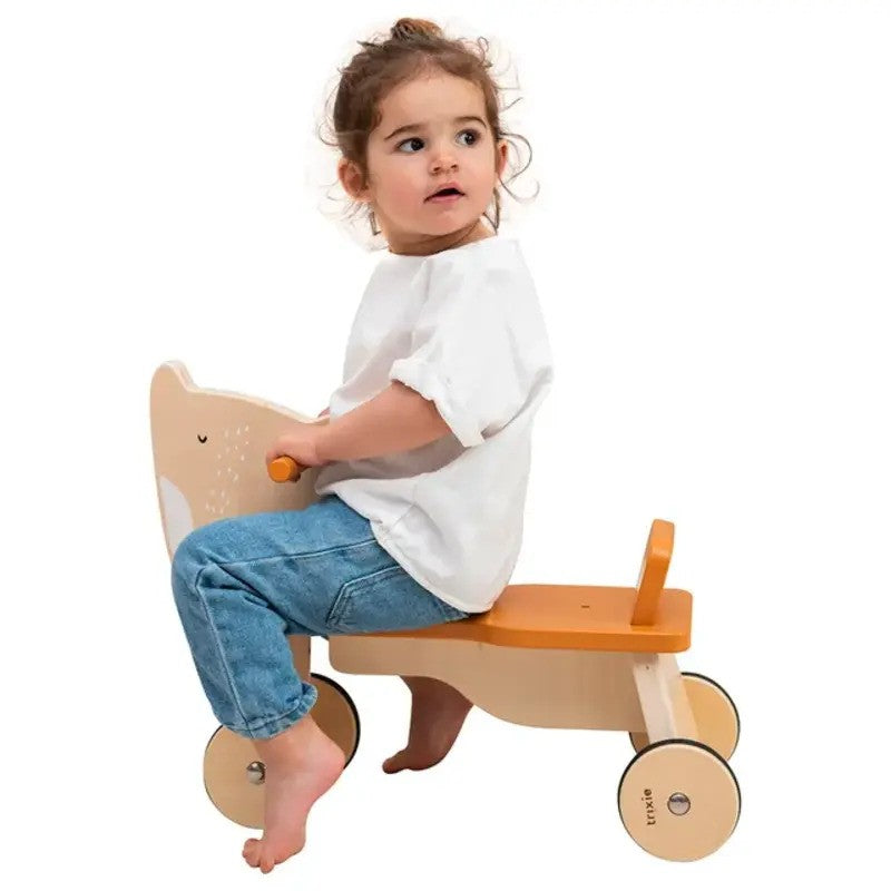 Trixie Wooden Bicycle 4 Wheels Mr. Fox (1yr-Plus)