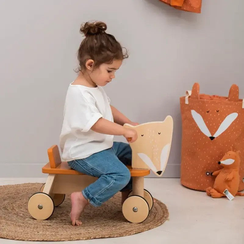 Trixie Wooden Bicycle 4 Wheels Mr. Fox (1yr-Plus)