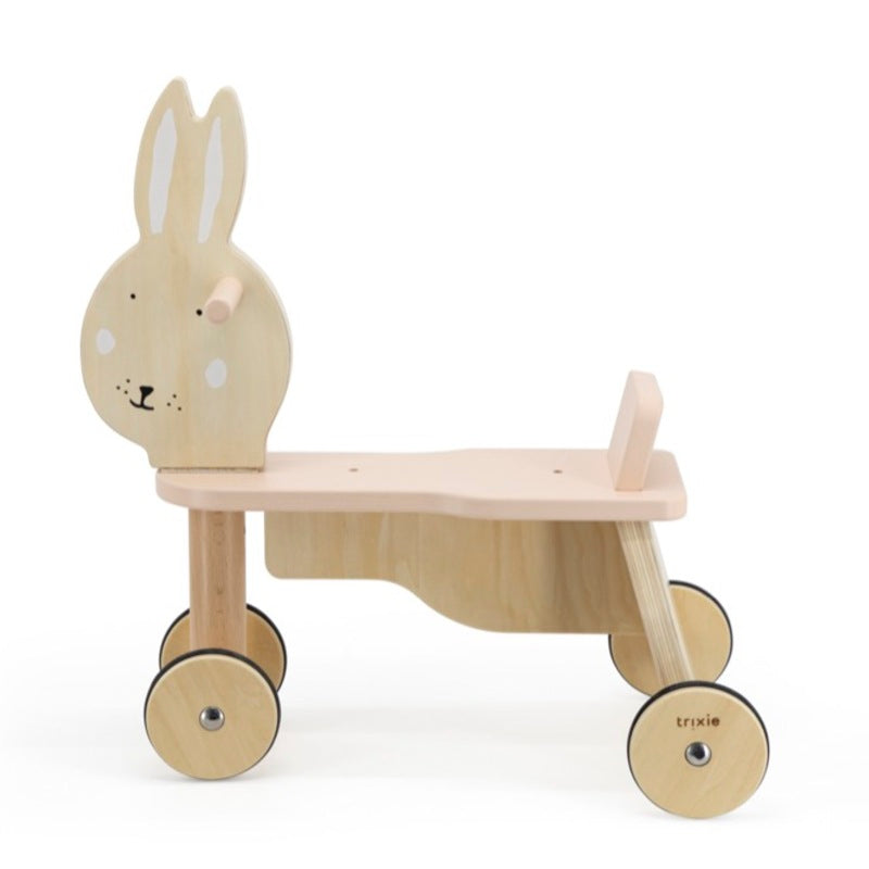 Trixie Wooden Bicycle 4 Wheels Mrs.Rabbit