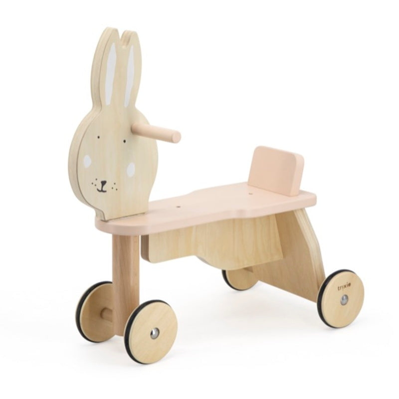 Trixie Wooden Bicycle 4 Wheels Mrs.Rabbit