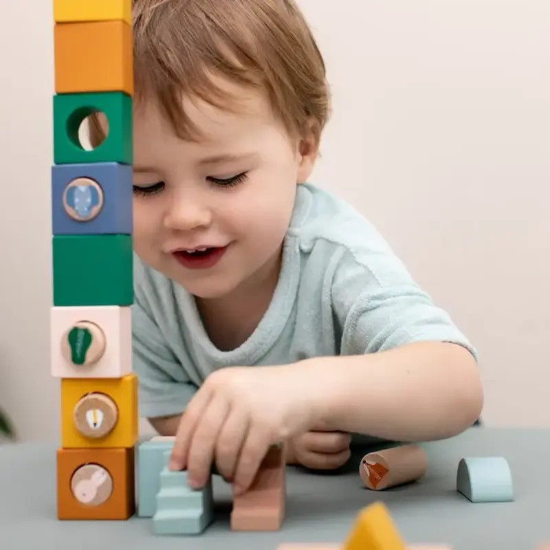 Trixie Wooden Block City 31 Pieces (24m-Plus)