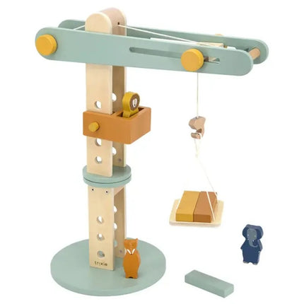 Trixie Wooden Construction Crane