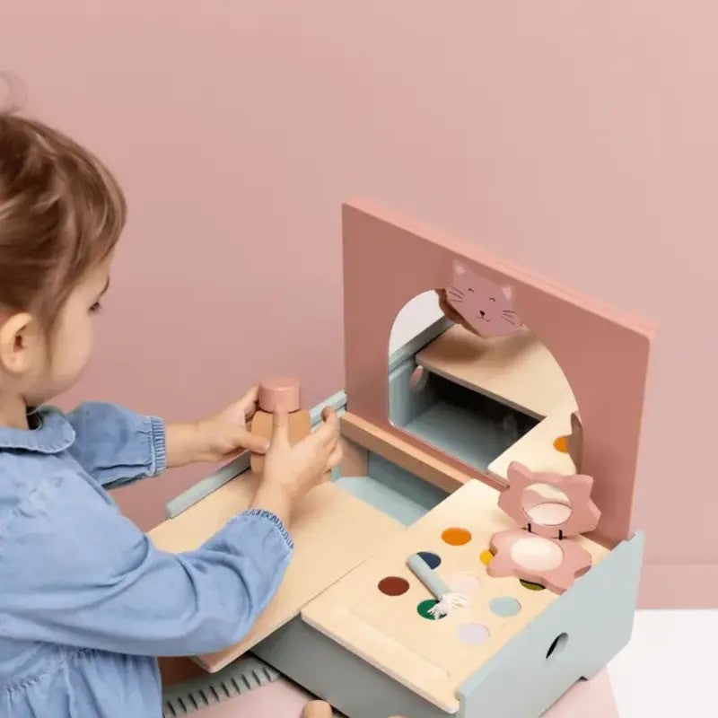 Trixie Wooden Make-Up Table (3yrs-Plus)