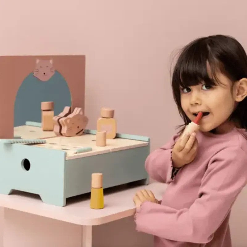 Trixie Wooden Make-Up Table (3yrs-Plus)