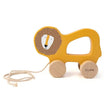 Trixie Wooden Pull Along Toy Mr. Lion (18m- Plus)