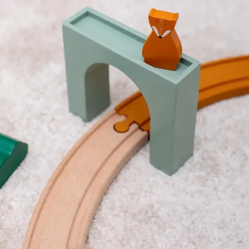 Trixie Wooden Railway Set (3yrs-Plus)