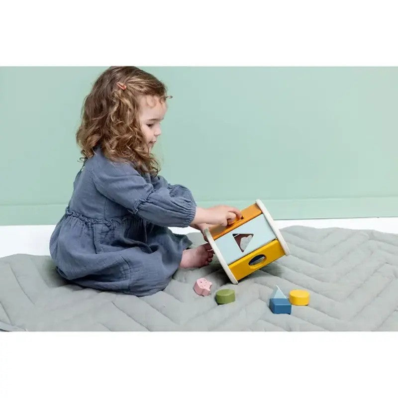 Trixie Wooden Rolling Shape Sorter