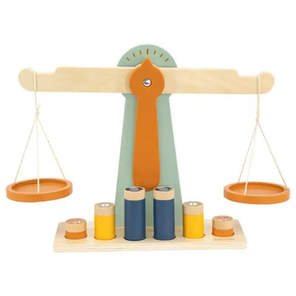 Trixie Wooden Scale With 6 Weights