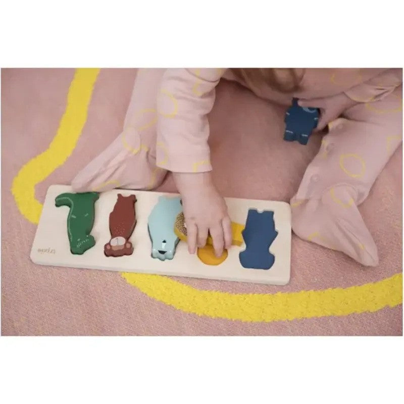 Trixie Wooden Shape Puzzle (1Yr-Plus)