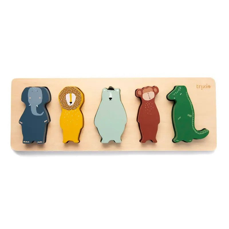Trixie Wooden Shape Puzzle (1Yr-Plus)