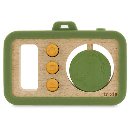 Trixie Wooden Silicone Baby Camera Mr. Dino