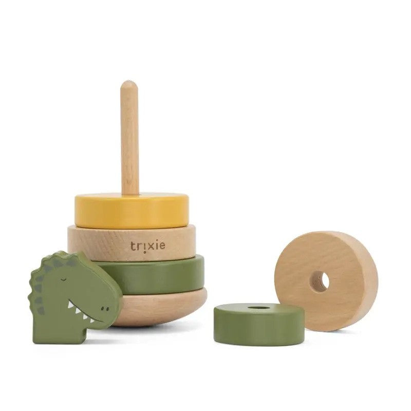 Trixie Wooden Stacking Toy Mr. Dino (12m- Plus)