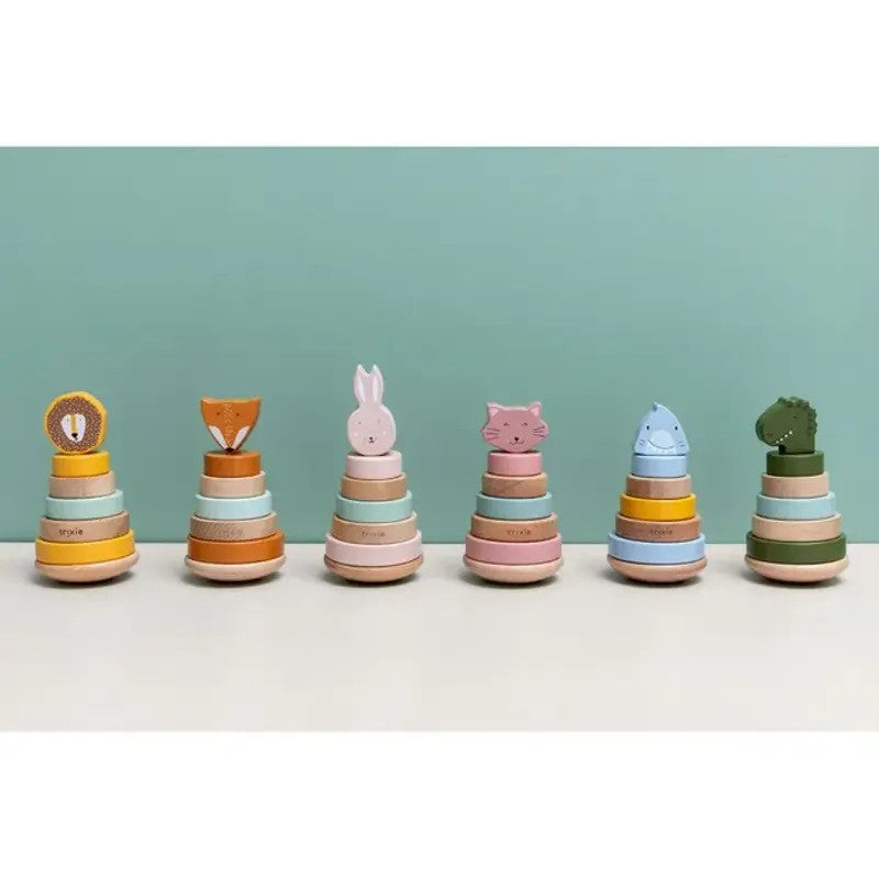 Trixie Wooden Stacking Toy Mr. Shark