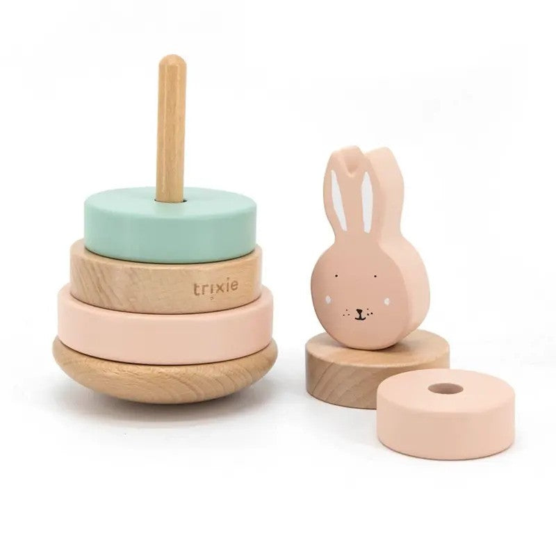 Trixie Wooden Stacking Toy Mrs. Rabbit (12m- Plus)