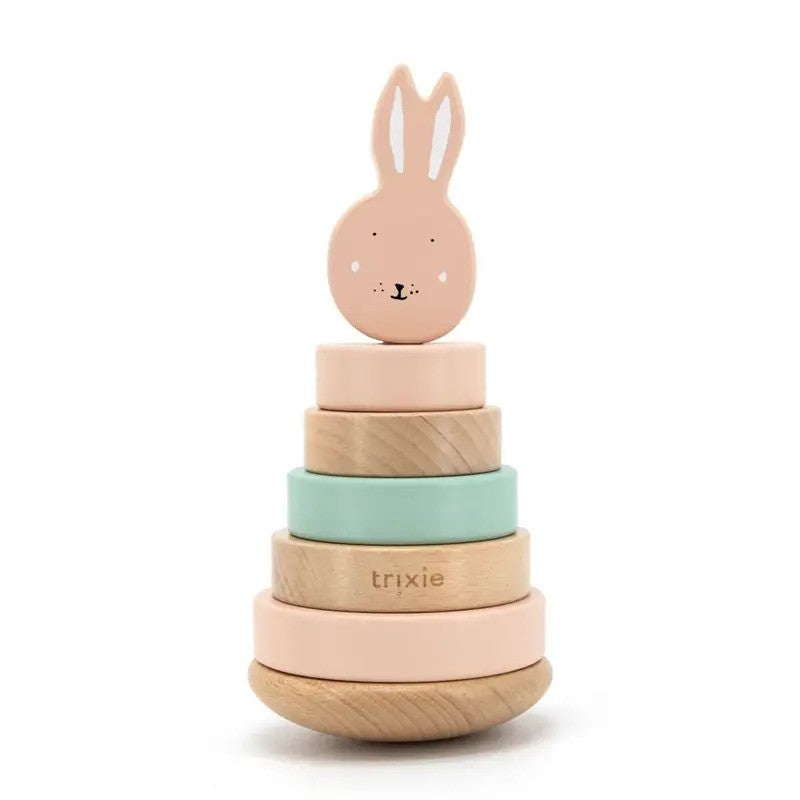 Trixie Wooden Stacking Toy Mrs. Rabbit (12m- Plus)