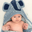 Trixie Hooded Towel (75X75CM) Mrs. Elephant