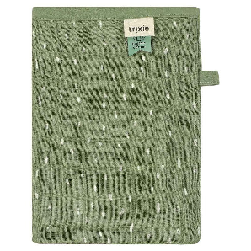 Trixie Muslin Washcloths Daring Dino (Mix 3pack 20x14x0.5cm 0m-Plus)