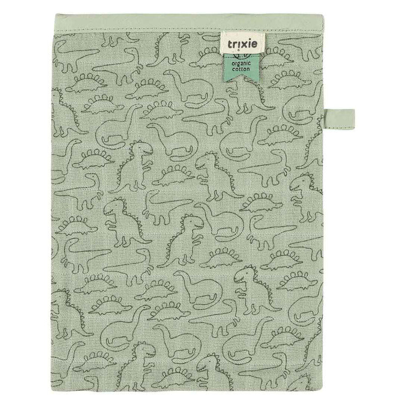 Trixie Muslin Washcloths Daring Dino (Mix 3pack 20x14x0.5cm 0m-Plus)