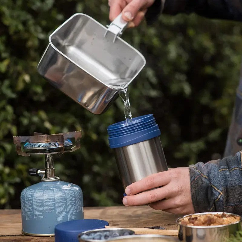 U.Konserve Food Jar Stainless Steel 12OZ Navy Ocean