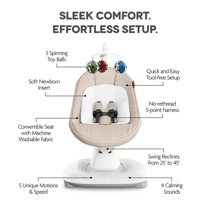 UPPAbaby Mamaroo Charlie Sand Mélange