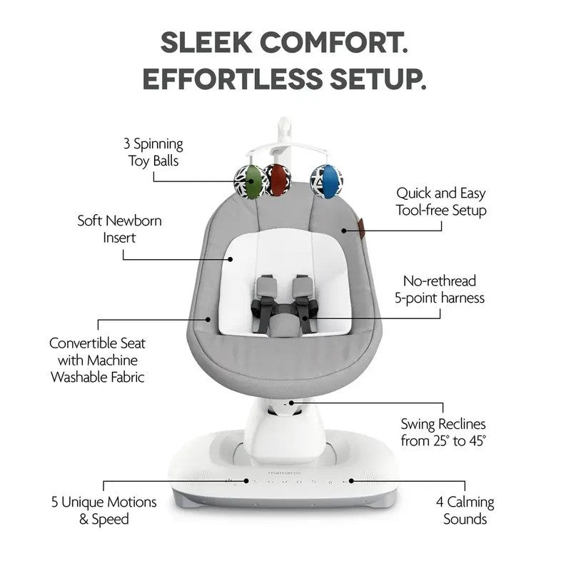 UPPAbaby Mamaroo Stella Grey Mélange