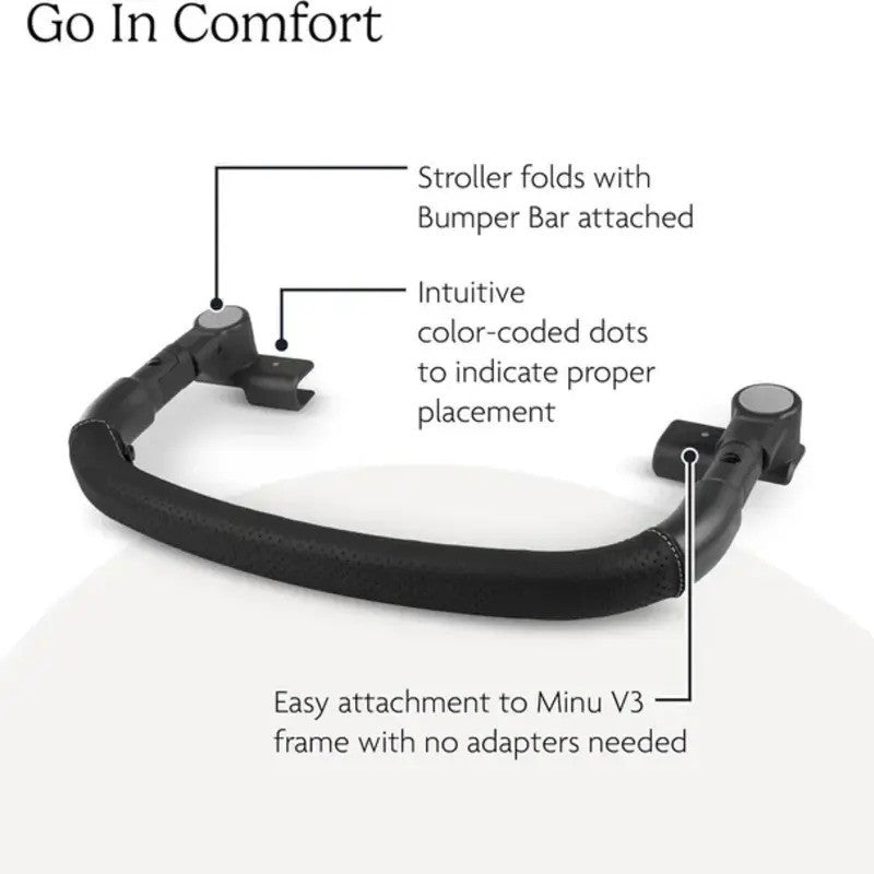 UPPAbaby Minu V3 Bumper Bar Black