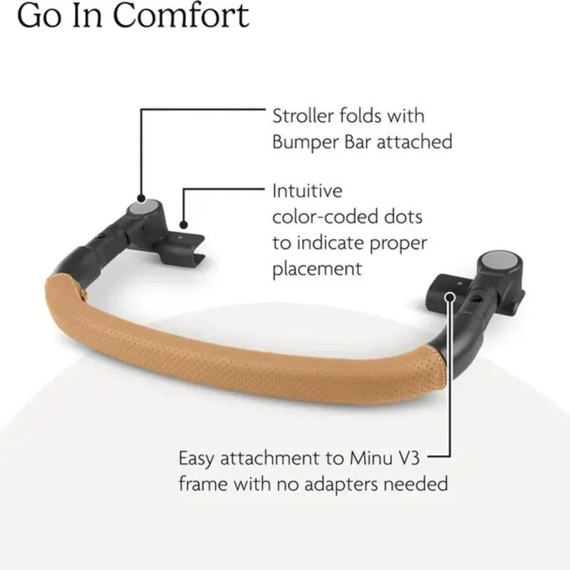 UPPAbaby Minu V3 Bumper Bar Sand