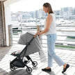 UPPAbaby Minu V3 Stroller Greyson & Rain Shield Charcoal Mélange