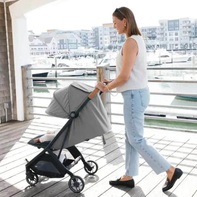 UPPAbaby Minu V3 Stroller Greyson & Rain Shield Charcoal Mélange