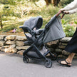 UPPAbaby Minu V3 Stroller Greyson & Rain Shield Charcoal Mélange