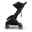 UPPAbaby Minu V3 Stroller James Charcoal Carbon Frame Black Leather