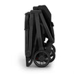 UPPAbaby Minu V3 Stroller James Charcoal Carbon Frame Black Leather