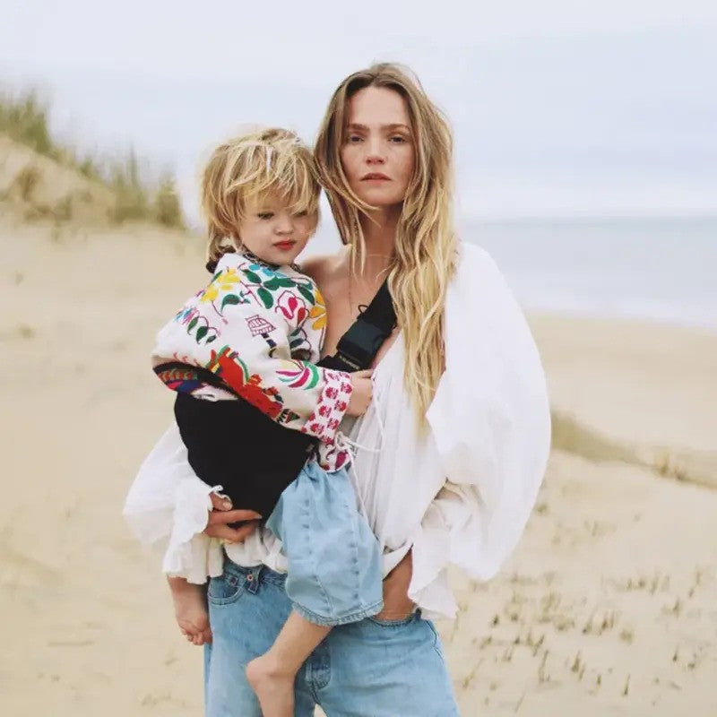 Wildride Toddler Carrier Black Linen (Age 9m-4yrs)