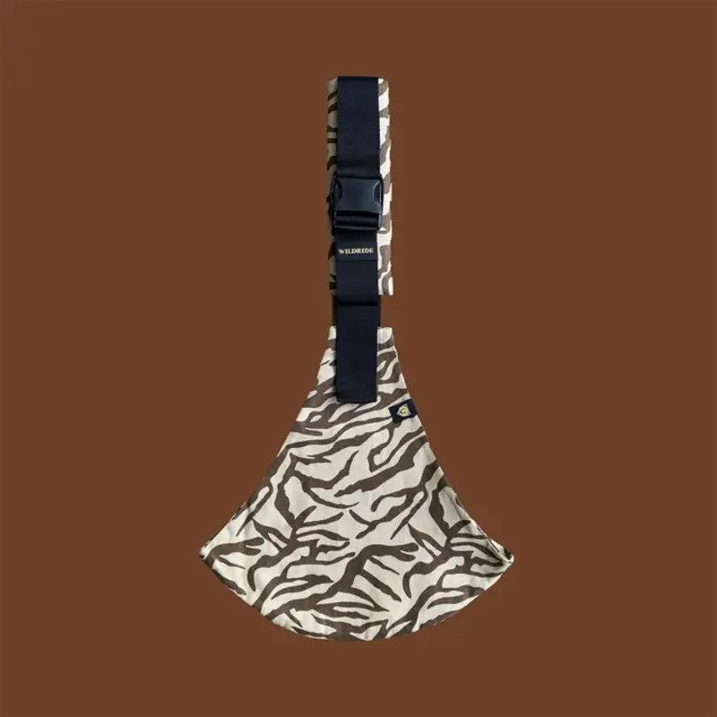 Wildride Toddler Carrier Zebra Pint Brown (Age 9m-4yrs)