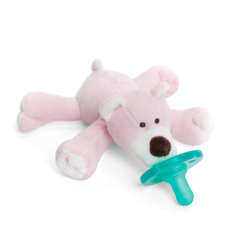 Wubbanub Pacifier Pink Bear