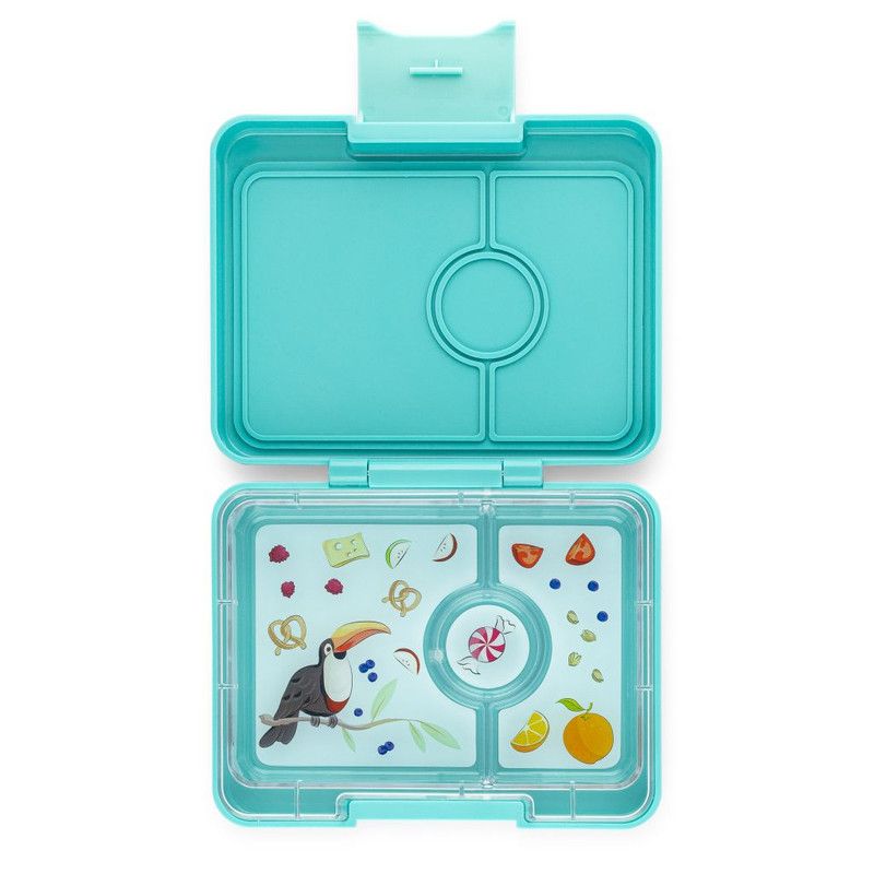 Yumbox Snack Box Misty Aqua (3comp)