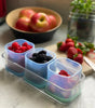 Yumbox Chop Chop Silicone Cubes Set of 3 - Crisp Set