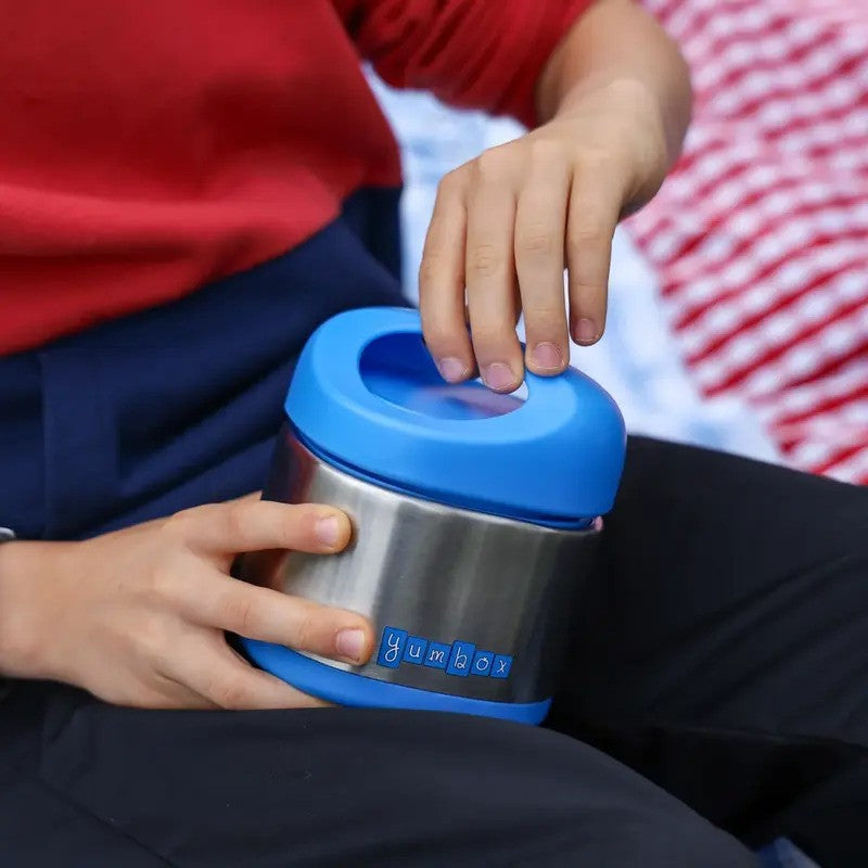 Yumbox Cubi Stainless Steel Thermal Jar 10OZ Surf Blue